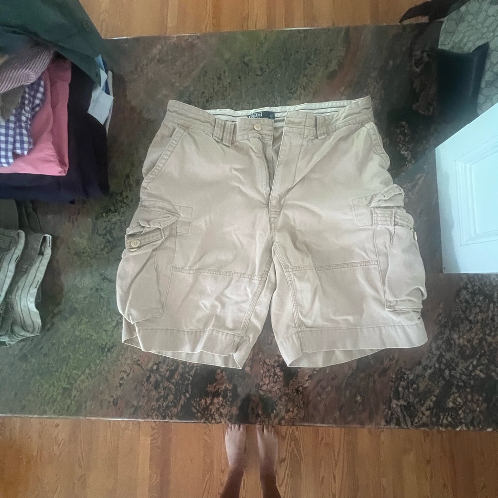 Polo by Ralph Lauren Beige Cargo Shorts